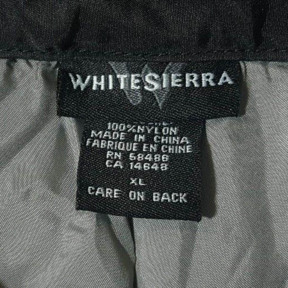 White Sierra Toboggan Warm Snow Ski Pants Black XL